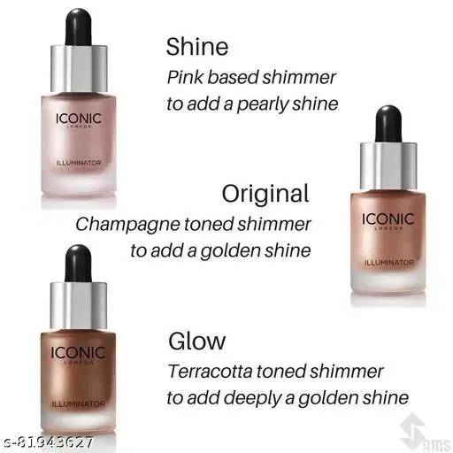 Waterproof Illuminator Highlighter, Multicolor, Pack of 3