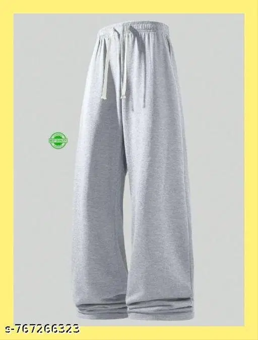 Terry Sports Pant for Men, Grey Melange (28)