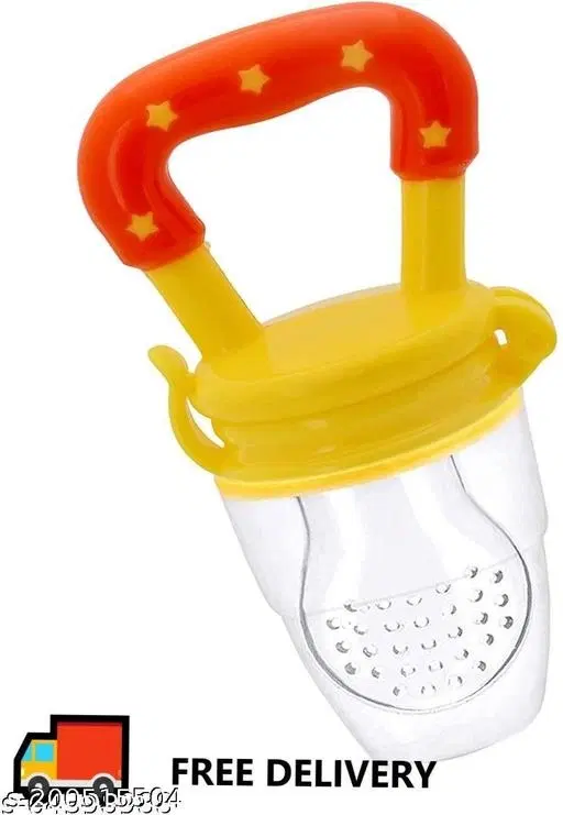 Enjoy Life Baby Fruit Feeder Teether And Feeder (Yellow)