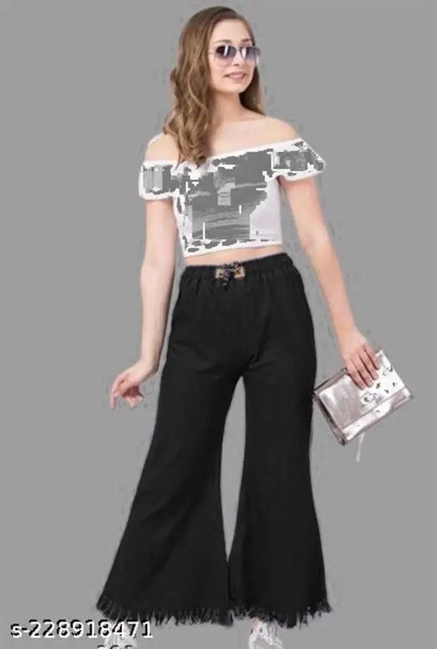 Denim Jeans for Women (Black, 30)