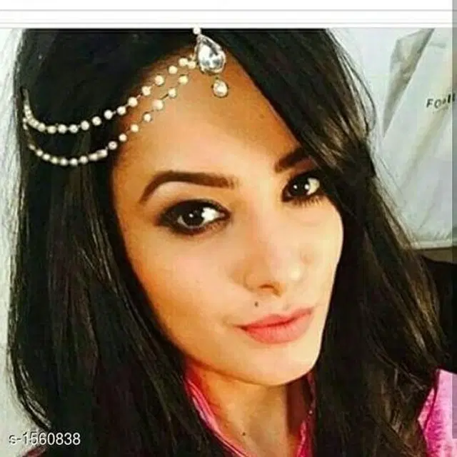 Alloy Maangtika for Women (Multicolor)