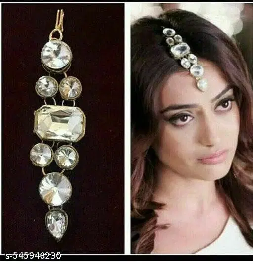 Alloy Mangtikka for Women, White