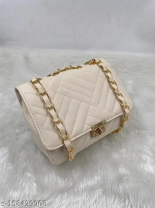 Sling Bag for Women (Cream, Free Size)