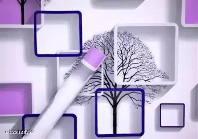 Vinyl Wallpaper for Home, Multicolor, 45x500 cm