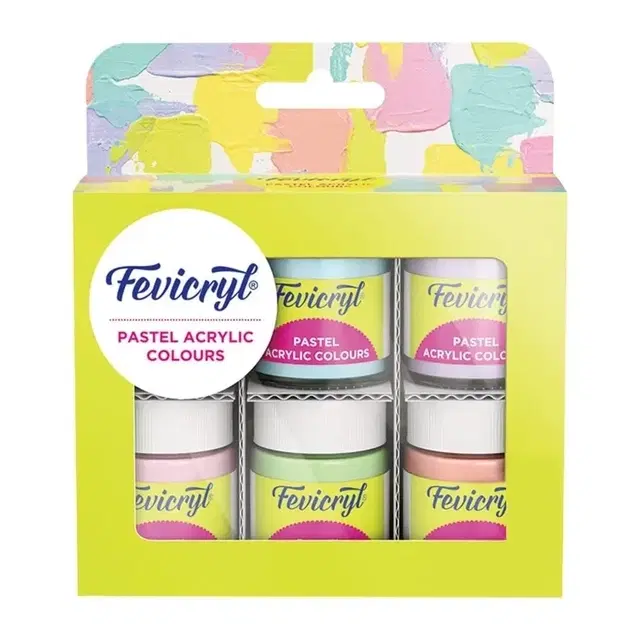 Fevicryl Pastel Acrylic Colours 90 ml