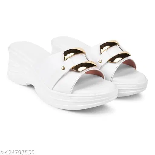 Heels for Women, White (3)