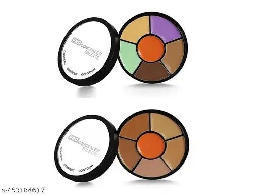 6-in-1 Colors Corrector Palette, Multicolor, Pack of 2
