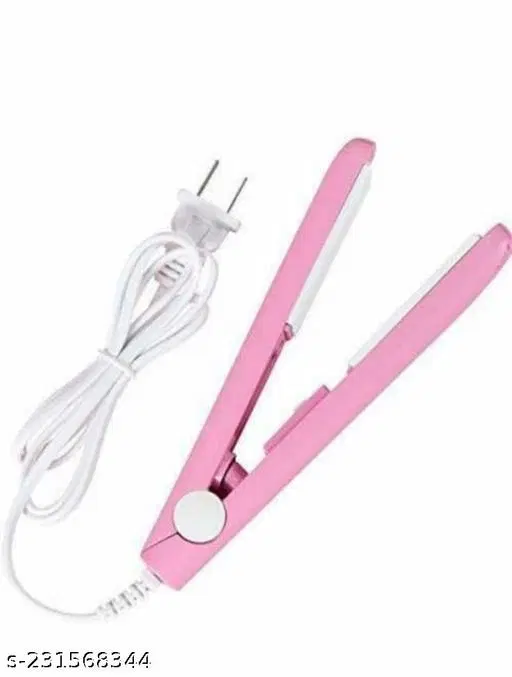 Plastic Mini Hair Straightener, Multicolor