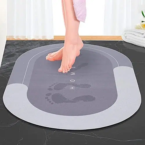 Rubber Anti Skid Mat for Bathroom, Multicolor, 40x60 cm