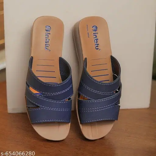 Inblu Sandals for Women (Blue, 2)