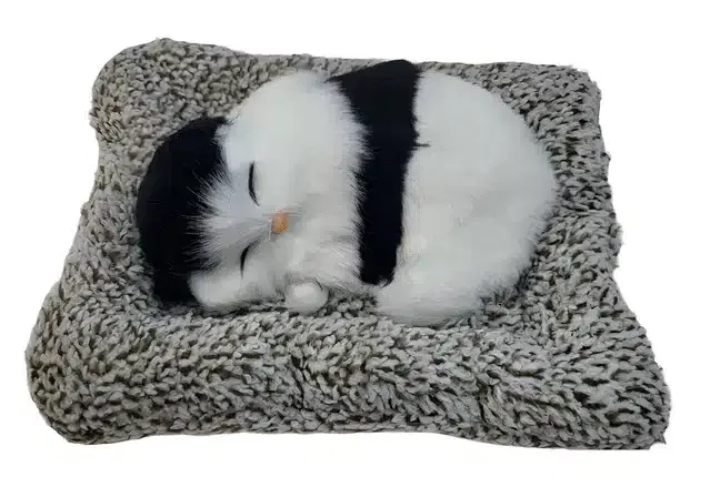 Sleeping Cat for Car Dashboard & Home Decor, Multicolor