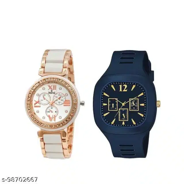 Analog Watch for Women (Multicolor)