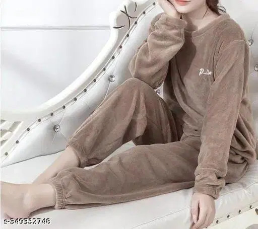 Comfort Nightdress for Women (Pink, L)