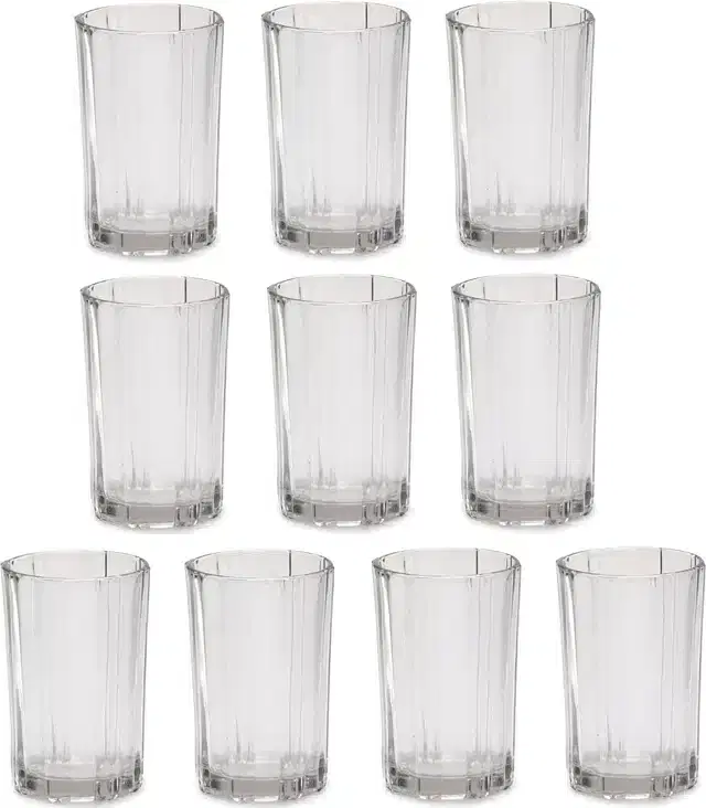 Liquor cum Cocktail Glasses, Transparent, 200 ml, Pack of 10