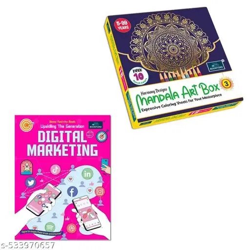 Harmony Mandala Boxx Part 3 + STEM Activity Book: Digital Marketing – Kids explore the world of digital marketing while engaging in fun, creative projects that foster their critical thinking and problem-solving abilities.
