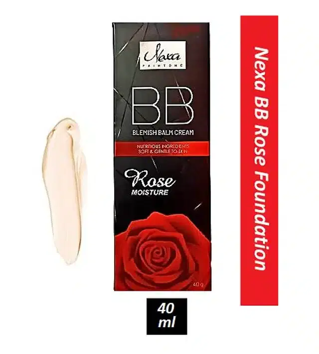 Rose Moisture BB Foundation, 40 ml