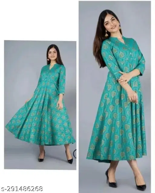 Charvi Attractive Women Kurta Sets, Blue (XXXL)