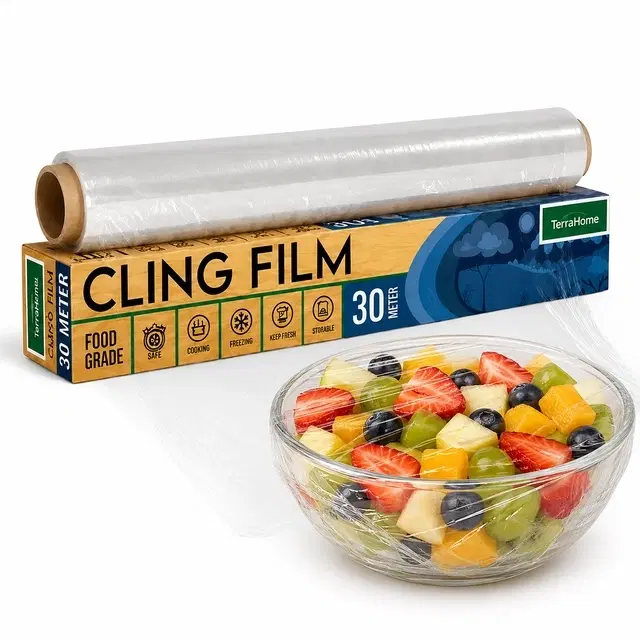 TerraHome Cling Wrap 30m [With in-built Cutter]