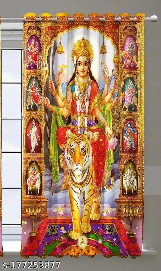 Curtains for Door, Multicolor, 5 Feet