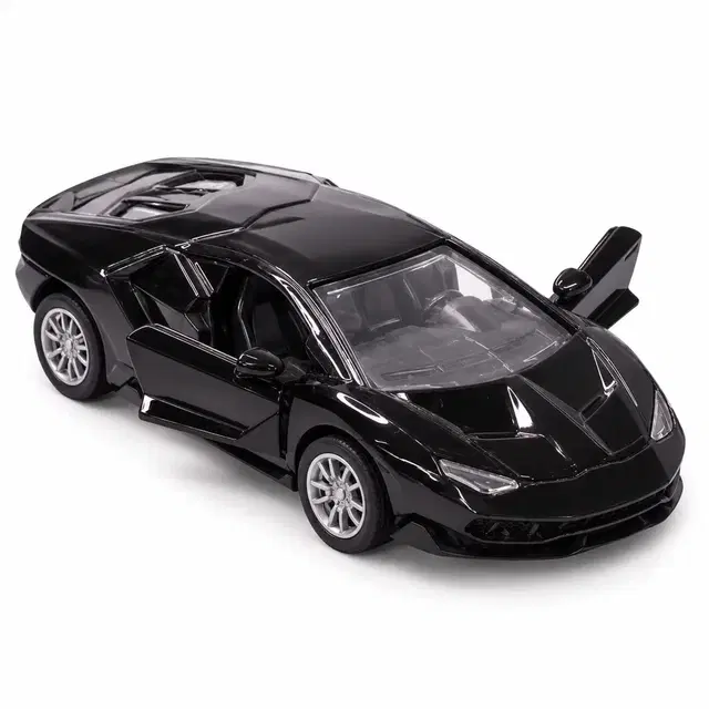 Toy Cloud 1:32 Lamborghini Die-Cast Pull-Back Metal Car with Opening Doors