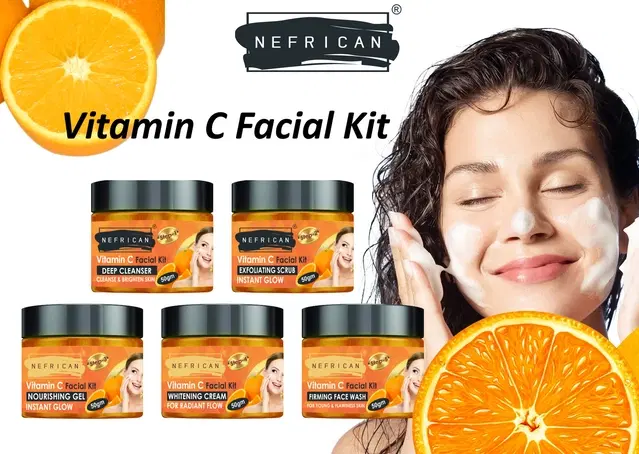 Vitamin C Facial Kits, 50 g, Set of 5