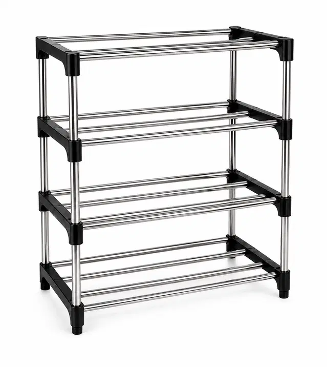 4 Layer Metal Pipe Shoe Rack [diy] Do-It-Yourself
