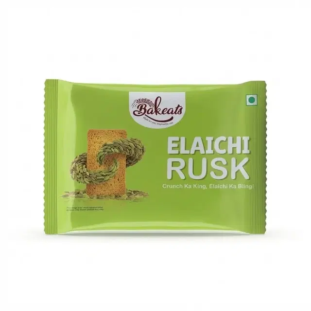 Bakeats Elaichi Rusk 130 g