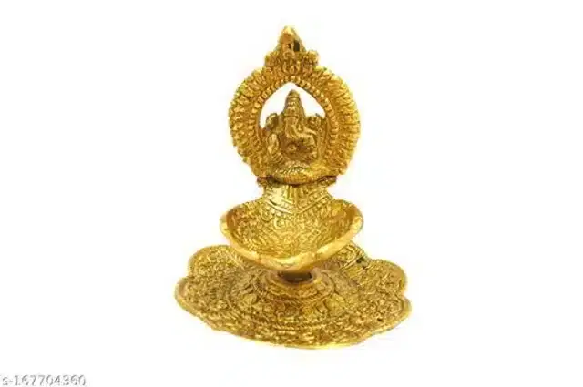 Metal God Ganeshji Diya, Copper