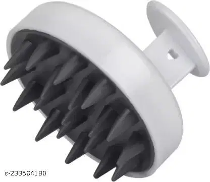 Hair Scalp Massager Brush | Hair Wash Brush | Dry Comb Head Scrubber 100% Comfortable | Silicone Head Body Massager Brush | Shampoo Scalp Shower Hairbrush Hair Washing Exfoliating Brush (Multi Colour)