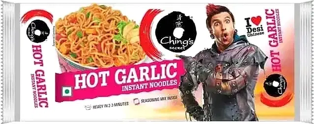 Ching's Secret Instant Noodles Hot garlic 256 g Pack