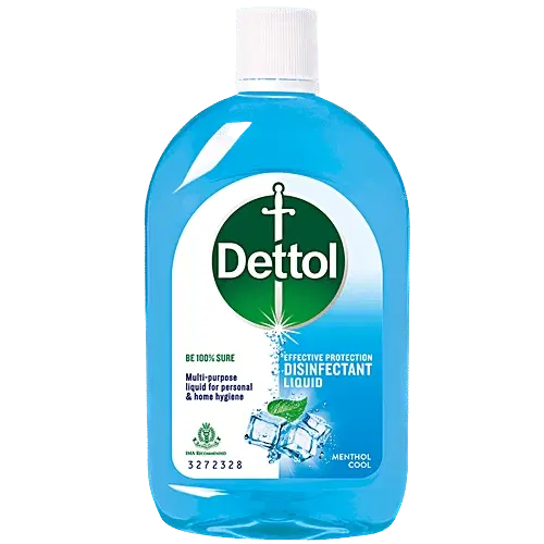 Dettol Menthol Cool Disinfectant Liquid 550 ml (Bottle)