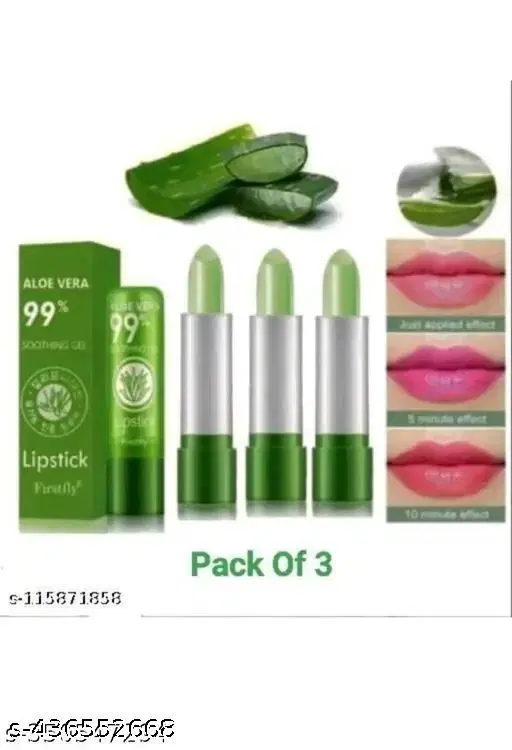 Color Changing Lipstick, Multicolor, Pack of 3