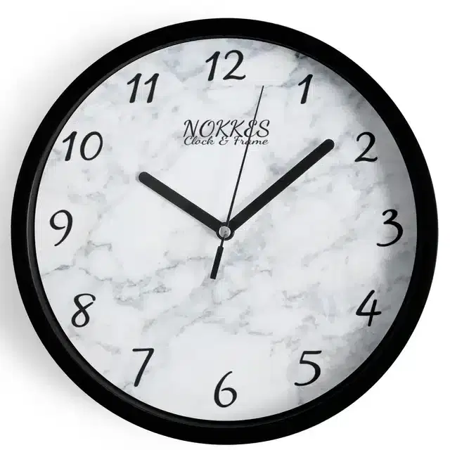 Plastic Printed Wall Clock, Multicolor, 7 Inches