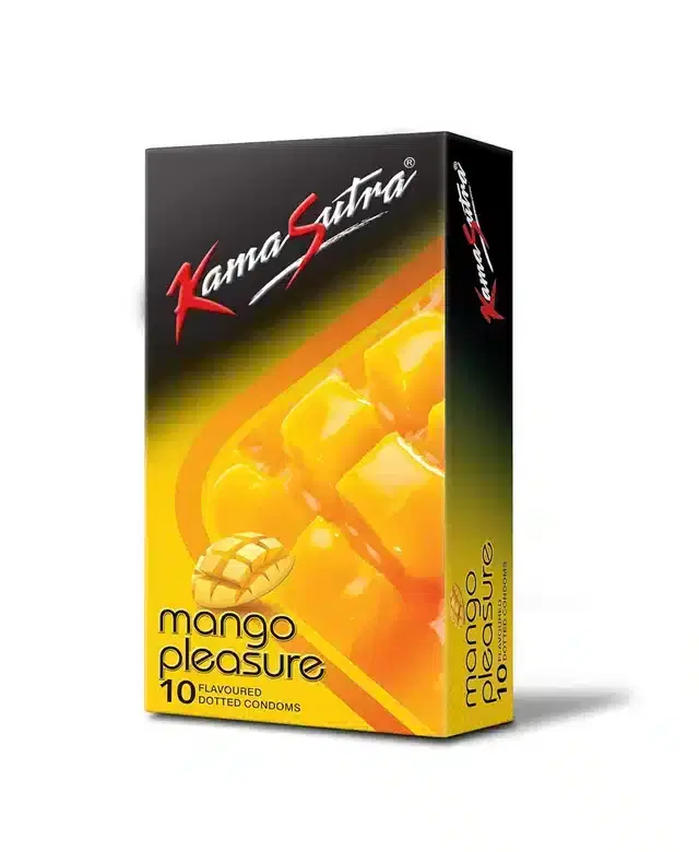 KamaSutra Mango Flavored Condoms, Pack of 10