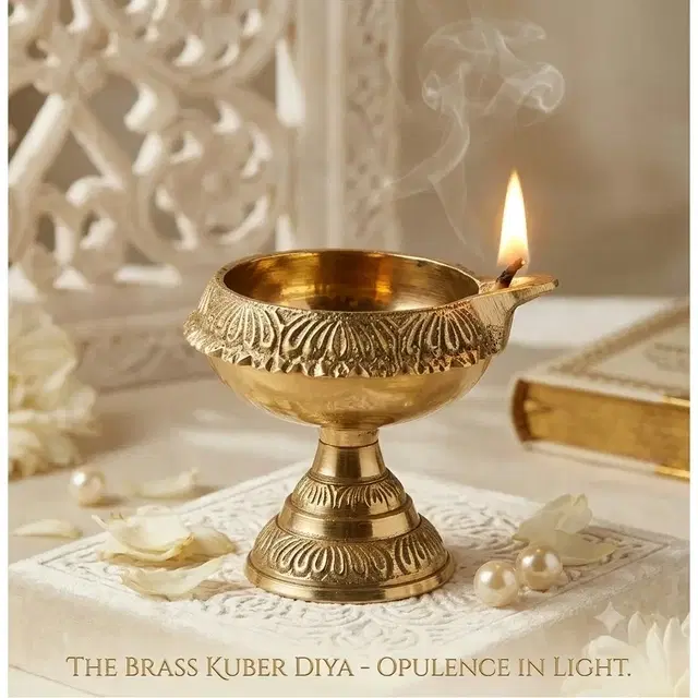 Brass Kuber Diya