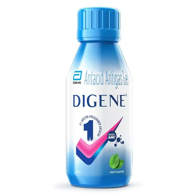 Digene Mint Bottle Of 200 ml Antacid Antigas Gel