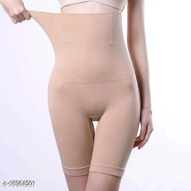 Women Innerwear Mid Thigh High Waist Shapewear For Women (S578)