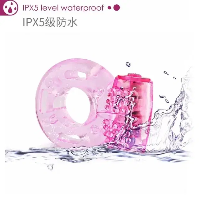 Penis Vibrator Ring for Men, Pink