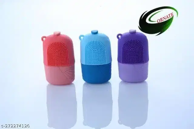 Silicone Ice Face Roller, Multicolor, Pack of 3