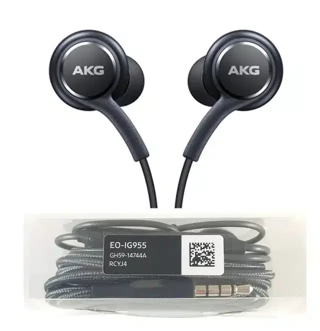 In-Ear Stereo 3.5 mm Wired Earphone with Mic, Black
