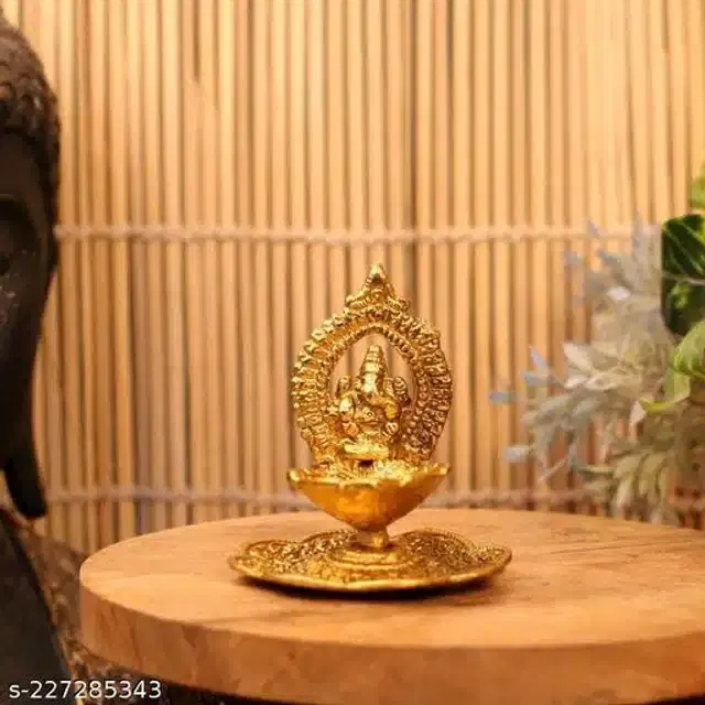 God Ganeshji Diya, Gold