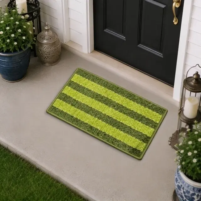 Status PP Anti Slip Doormat 38x58cm Light Green