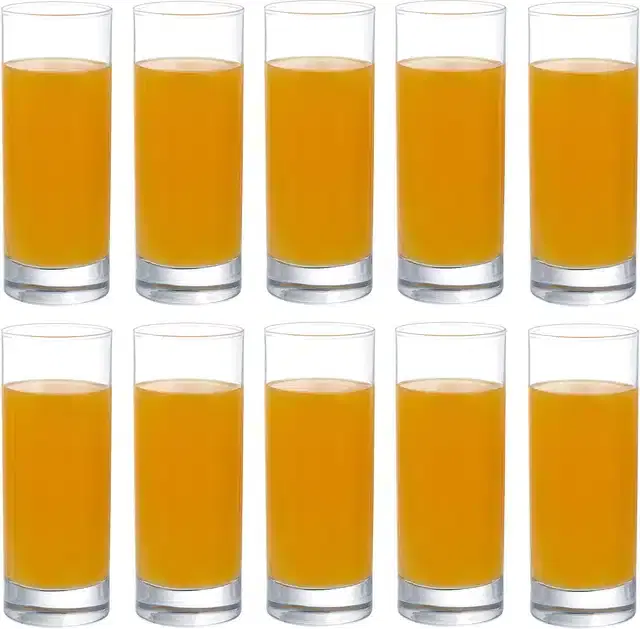 Liquor cum Cocktail Glasses, Transparent, 300 ml, Pack of 10