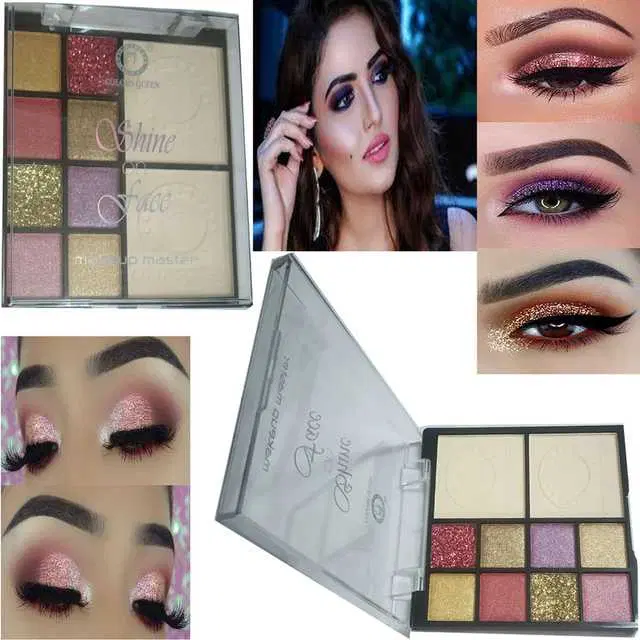 1 Colors Queen Shine On Face Makeup Master Kit, R937