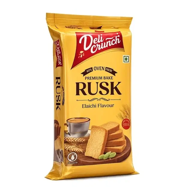 Delicrunch Premium Elaichi Rusk 65 g