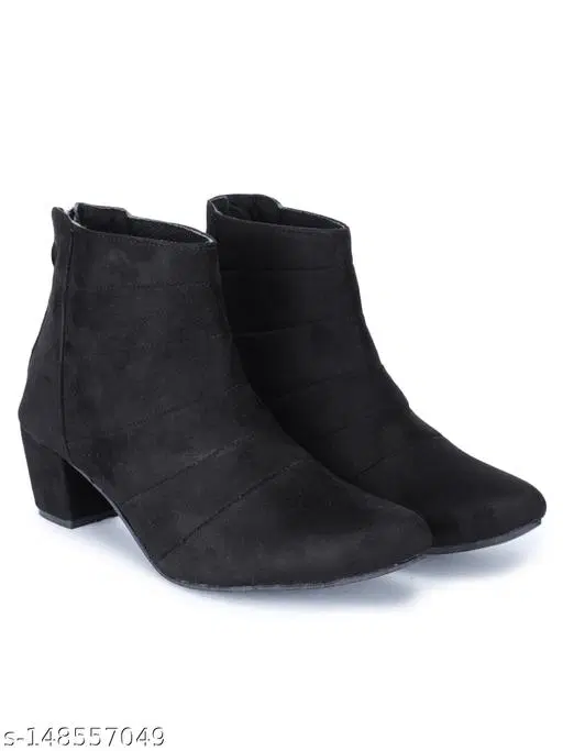 Boots for Women (Black, 3)