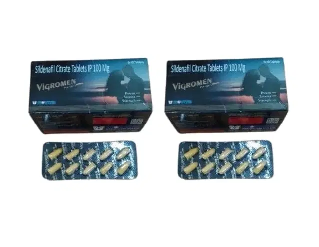 Sildenafil Citrate 100 MG Vigromen 10 Pcs Capsules, Set of 2