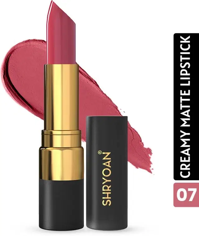 Shryoan Luxurious Free Soul Matte Lipstick, Shade 07, 3.8 g