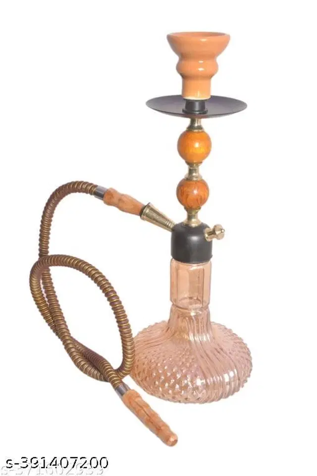 Aluminium Flavour Hookah Pot, Brown
