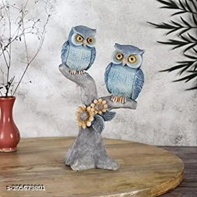 Resin Decorative Showpiece for Home & Office, Multicolor